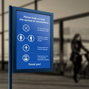 A2 Posters - "Help Stop The Spread"