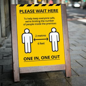 A2 Posters - "Please Wait Here"